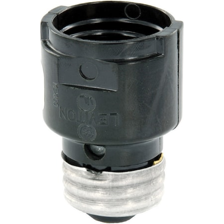 Leviton Leviton Phenolic Incandescent Medium Base Socket Extender 1 pk 02006-000